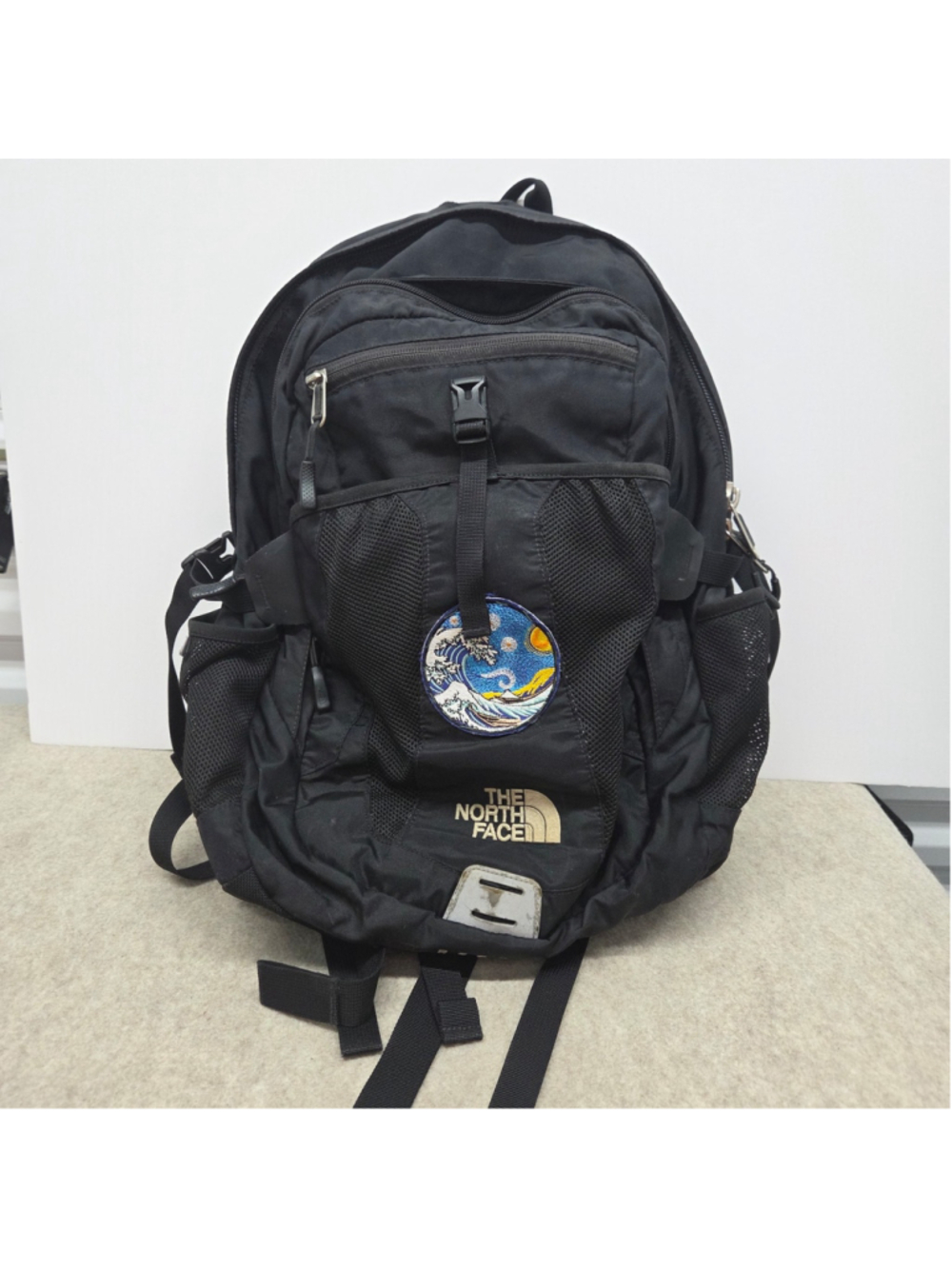 North Face Black Recon Backpack Cabincore Gorpcore Granola Wanderlust Crunchy